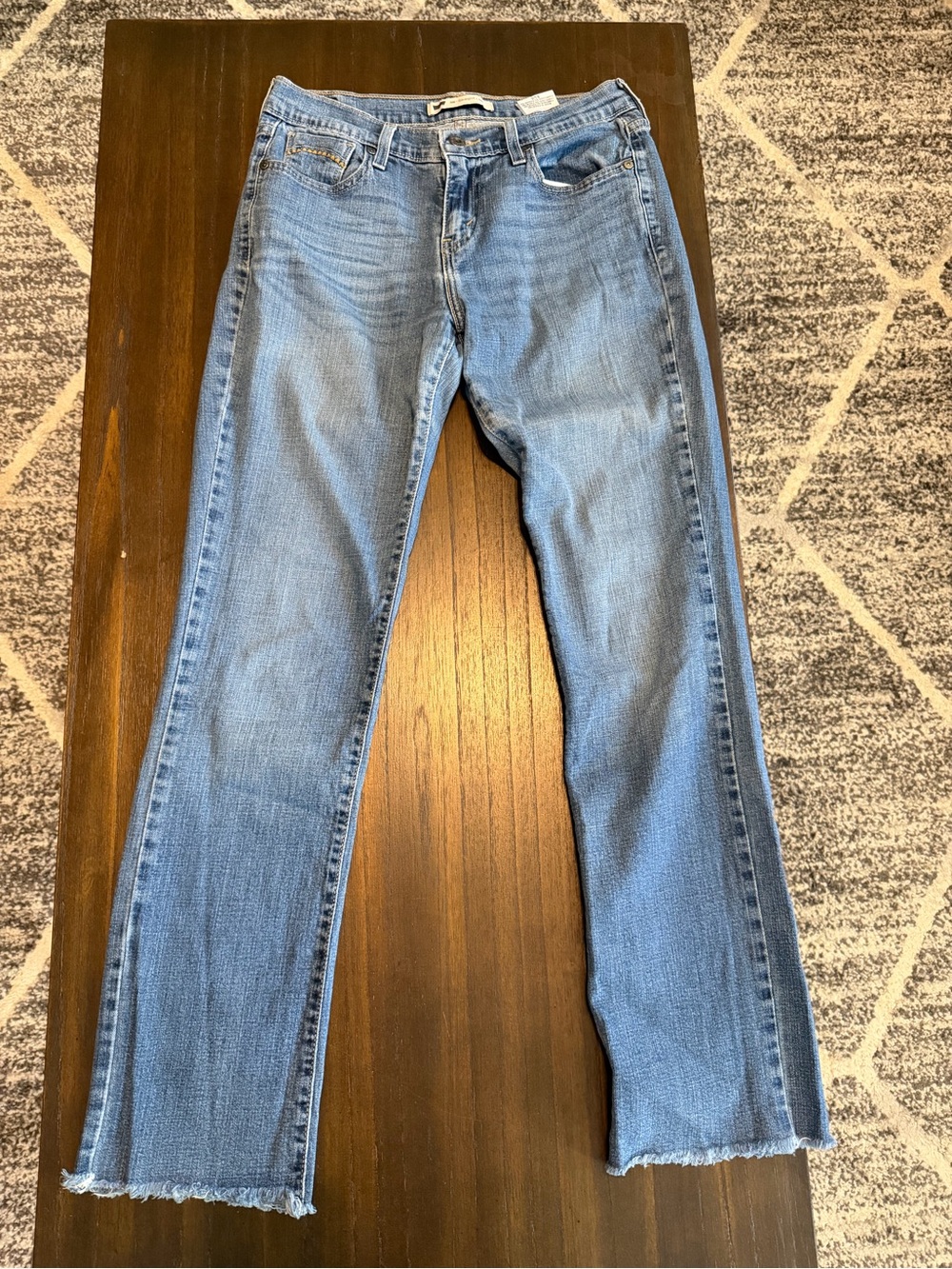 Levi's 505™ Straight-Leg Medium Blue Jeans